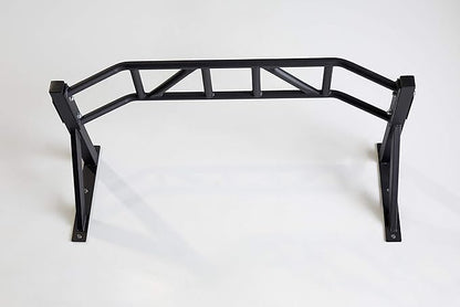 Wall Mounted Pullup Bar for Home or Garage Gyms, Straight Bar or Multi-Grip Arch - Ideal for kipping pull-ups, cross-training, and gymnastics ring stations