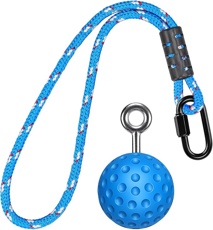 SELEWARE Non-Slip Pull Up Power Balls, Rock Climbing Grips for Strength Training, Forearm and Hand Exerciser for Chin Up Bar, Kettlebell, Barbell, Resistance Band Handles, Home Gym Workout Equipment
