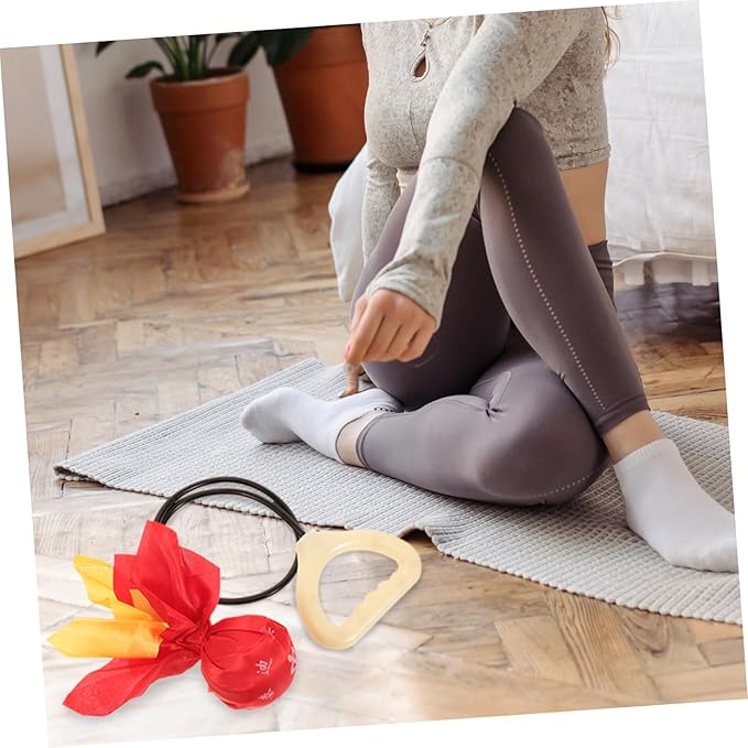 Mipcase Professional Yoga Multi-use Exercise for Core Workouts Balance Training and Coordination for Home Fitness and Elderly Exercise Red