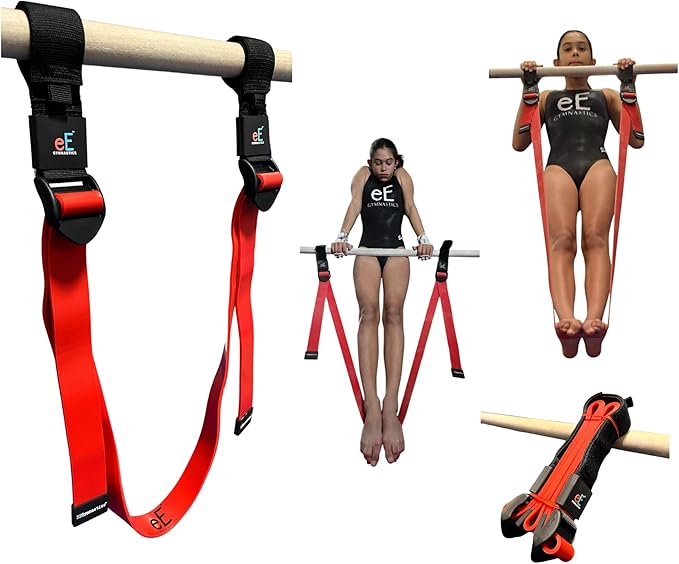 Ultimate Elastic Band – Innovative Strength Trainer for Pull-Ups, Dips, Push-Ups, Muscle-Ups, Planches, Iron Cross & More – Fast Setup for Cross-Training, Calisthenics & Home Workouts by EEGymnastics
