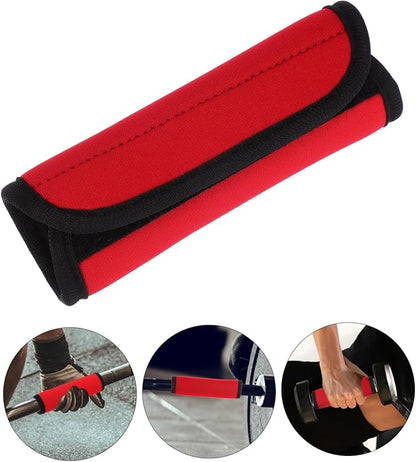2Pcs Detachable Skid Polyester Bars Cover for Hip Thrusts Soft Comfortable Padding for Power Lifting Strength Training Equipment Portable Sports Accessory for Indoor Pull Up Bars