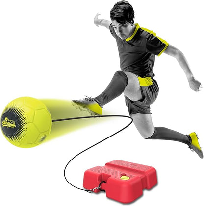 Swingball Reflex Soccer Football Training Aid, Outdoor Activities, Garden Games, Football Practice, Football Game, Swingball Football, Suitable for Boys and Girls Aged 6 Years+
