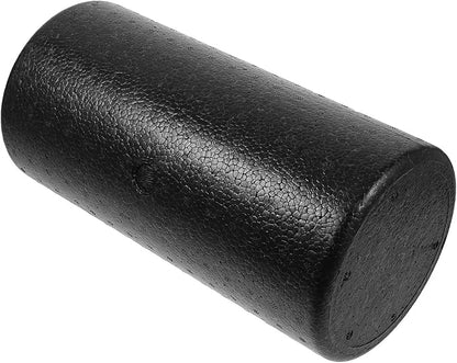 Yoga Muscle Roller Foam Massage Stick, Epp Material, 30x15cm Black, Muscle Relaxation and Fitness Roller for Exercise and Leg Massage