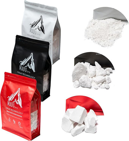 Crux Technology Sports Chalk for Rock Climbing 100% Magnesium Carbonate