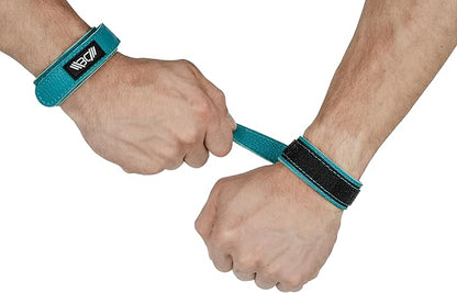 WARM BODY COLD MIND Leather Wrist Wraps for Weightlifting, Powerlifting, Gym – Heavy Duty Wrist Straps for Strength Training, for Men & Women