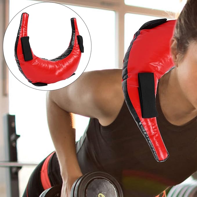 5‑25kg Fitness Training Sandbag Red Sports Power Bag PU Portable Fitness Workout Sandbag Empty Sandbags for Workout Weight Training
