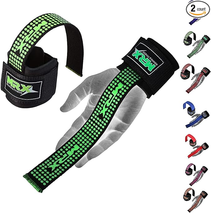 MRX Lifting Strap for Weightlifting Deadlift Straps for Powerlifting with Wrist Wrap Support for Strength Training Bodybuilding Wrist Straps for Weight Lifting|