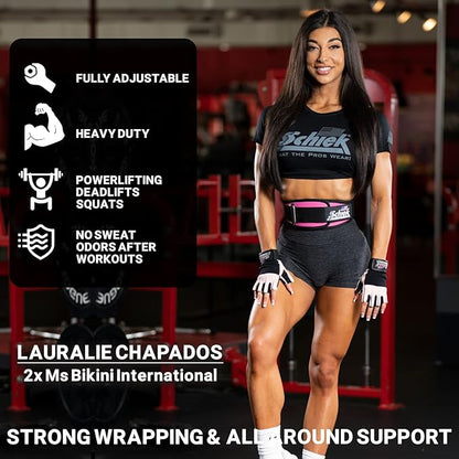 Schiek Sports 2006 Nylon 6 Inches Weight Lifting Belt - Support Belt for Power Lifting