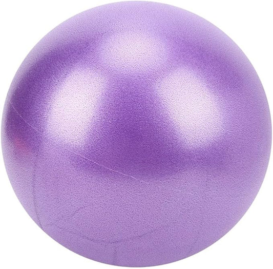 25cm Non-Slip Exercise Ball for Yoga & Pilates - Small Stability Ball for Core Strength Training, Home Gym, Balance Workouts