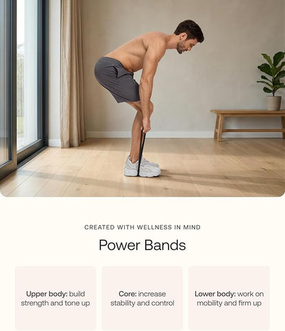 BetterMe Calisthenics Kit - Home Gym Calisthenics Equipment Kit with Parallettes Push Up Bars Resistance Bands and Door Pull Up Bar - At Home Equipment for Strength and Mobility Training