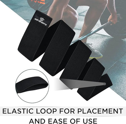 AQF Knee Wraps Weight Lifting Bandage - IPL and USPA Approved Gym Knee Support - Heavy Duty 78” Elasticated Support Straps Guard Powerlifting, Squatting (Pair)