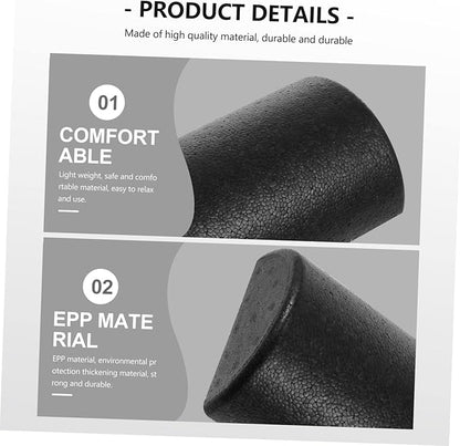 Half-Round Yoga Roller for Muscle Massage High Density Foam Smooth Surface for Yoga and Fitness for Physical Therapy and Recovery