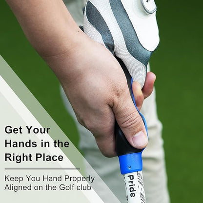 Golf Grip Trainer, Right or Left Handed Golf Training Aid for All Levels of Golfers - Fix Hand Position & Grasp, Master Correct Grip Posture, Golf Accessories