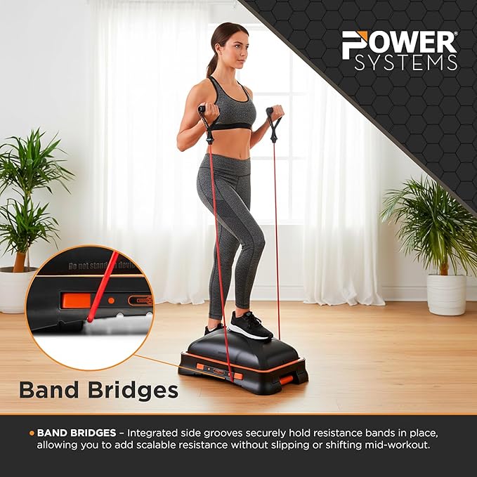 Terra Glide Balance Trainer | Inflatable Fitness Platform with Retractable Wheels & Pop-Out Handles | Core Strength, Balance Training, HIIT Workouts, Stability, Mobility, Agility & Full Body Home Gym Fitness Equipment
