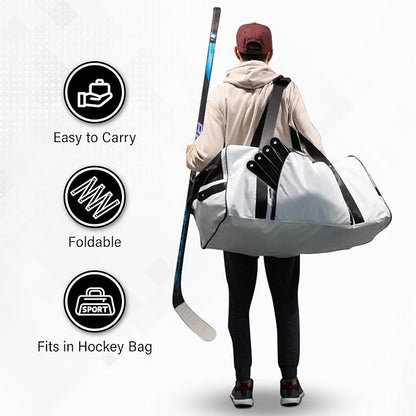 ACE HOCKEY The Snake Trainer - Lightweight Stickhandling Training Tool - Hockey Training Equipment for Puck Control, Reaction Time and Coordination - Portable, Durable and Adjustable