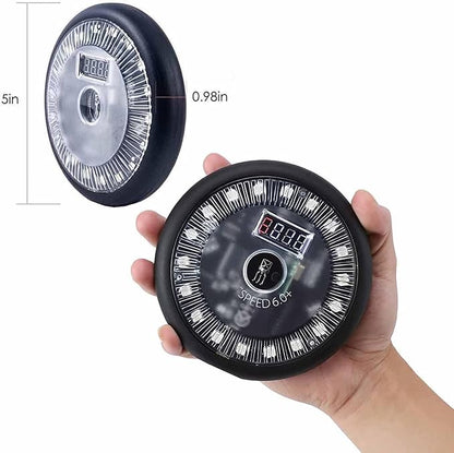 Reaction Training LED Lights, Reaction Training Light Kits with Organizing Box, 1 Main Control Light and 6 Training Lights, 15 M Control Distance, for Basketball, Fitness, Fighting, Football