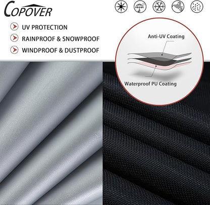 Protective Cover for Home Gym Set, 420D Oxford Gym Rack Cover for Home Exercise Equipment Set, Workout Equipment Protective, UV protection, Waterproof, Dustproof for Indoor or Outdoor