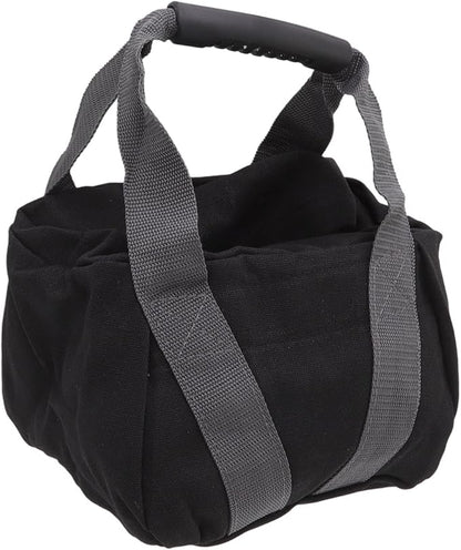 Pwshymi Canvas Tear Workout Sandbag with Comfortable Handle 0-25lbs for Fitness Exercise, Training