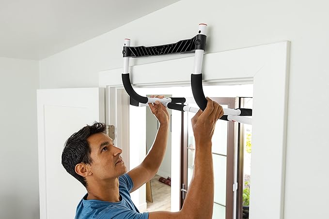 Perfect Fitness Men's Perfect Multifunctional Multi Pro, Strength Training, Pull Up Bar, Fitness Equipment for Home Gym, White, One Size