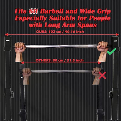 OPPSDECOR Weight Bench Set with Leg Extension and Curl, 900LBS Profesional Bench Press Set and Barbell Rack with Safety Spotter Catches, Preacher Curl Workout Benches for Home Gym