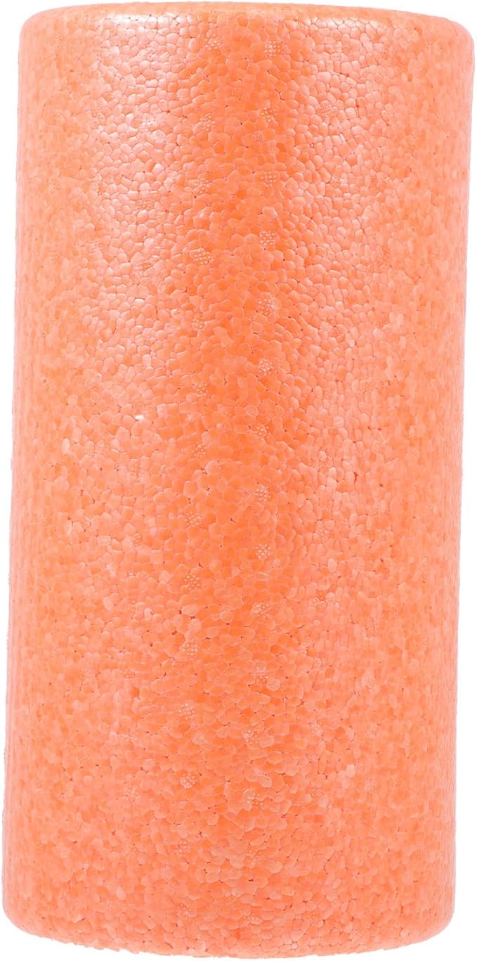 Yoga Muscle Relaxing Roller Foam Massage Stick, High-Density Epp Material, 30x15cm Orange Fitness Massaging Roller for Body Muscle Release and Household Exercise