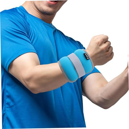 2pcs Adjustable Ankle and Wrist Weights for Men and Women Each Sandbag Fitness Equipment for Strength Training Running Yoga and Workouts