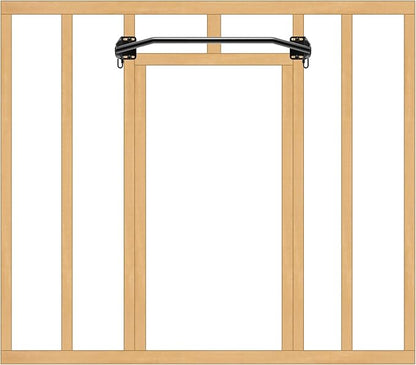 Kipika Heavy Duty Wall Mounted Doorway Pull Up Bar, Multifunctional Chin Up Bar, Portable Fitness Door Bar, Body Workout Home Gym System