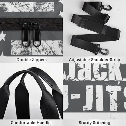 Personalized-Martial-Arts-Gear-Bag for Karate Teakwondo, Custom Jiujitsu Bag for Boys, Karate Teakwondo Bag for Gear Waterproof Lightweight Large USA