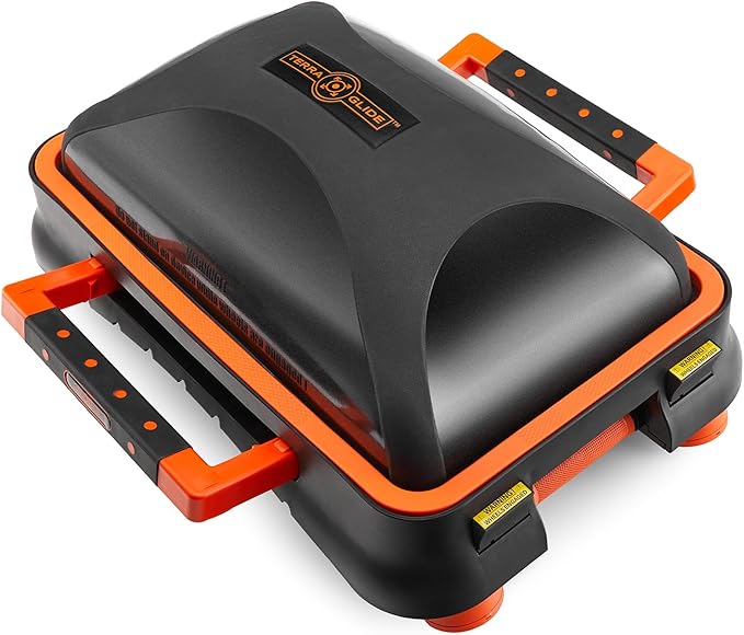 Terra Glide Balance Trainer | Inflatable Fitness Platform with Retractable Wheels & Pop-Out Handles | Core Strength, Balance Training, HIIT Workouts, Stability, Mobility, Agility & Full Body Home Gym Fitness Equipment