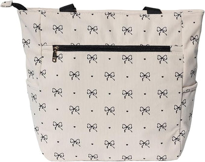 Original Floral Water Resistant Large Tote Bag Shoulder Bag for Gym Beach Travel Daily Bags Upgraded