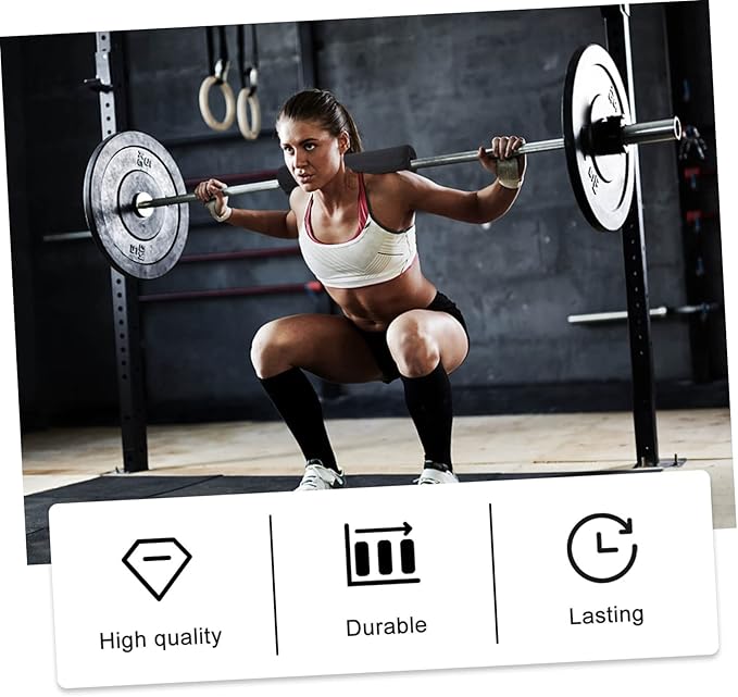 Barbell Pad for Weightlifting Soft Non-Slip Cushion for Squats Hip Thrusts and Lunges Shoulder Protection for Gym Use Lightweight and Compact Design