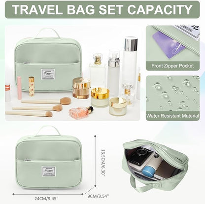 Gym Bag for Women with Shoes Compartment,Small Duffel Bag Sport bag with Toiletry Bag Overnight Travel Tote Bags Weekender Carry on Bag Personal Item Bags for Airlines Grey Green