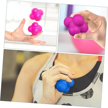 Happyyami 6pcs Hexagonal Reaction for Agility Training Multi Exercise for Sports Improve Reflexes and Hand-Eye Coordination Lightweight and Portable Fitness Equipment