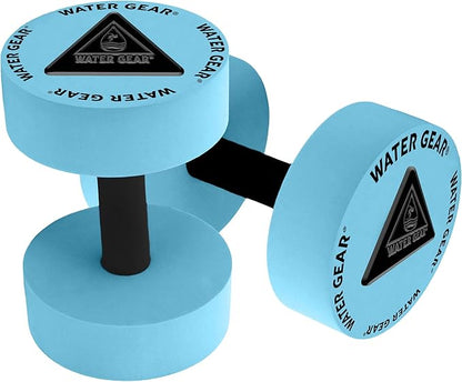 Water Gear Resistance Bells - Water Fitness and Pool Exercise - Intense Workout Without Added Stress - Easy on Joints