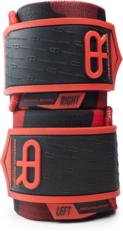 Heavy Duty Premium Wrist Wraps, More Elasticity, Reinforced Stitching, Extra Wide Strap, Strong Thumb Loop, Larry Wheels Weightlifting Wraps