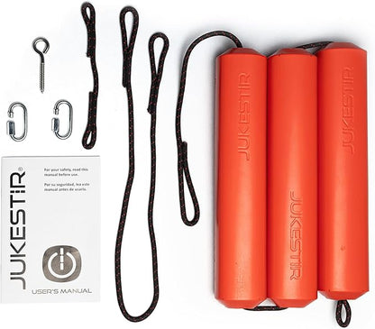Jukestir® Only Punching Bag with Dynamic Motion. Better Footwork Than Double End Bag, Speed Bag. More Agility Than Heavy Bag. Boxing MMA Equipment. Great Workout for Adult or Teen. Used by Pros.