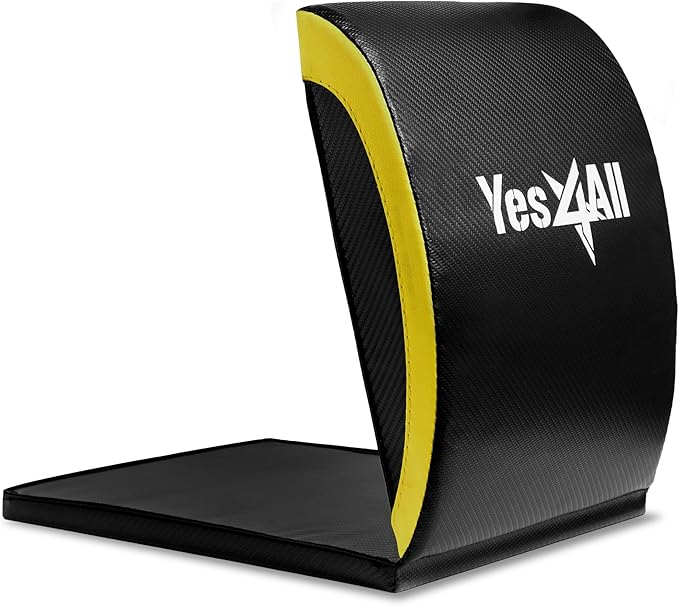 Yes4All Abdominal Exercise Pads, Foldable Ab Workout Equipment for Home Gym Core Training & Back Stretching, Sit Up Mat for Floor Exercises