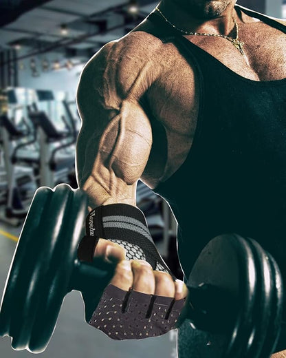 Workout Gloves Weight Lifting Gloves Palm Support Protection for Men Women, Exercise Gloves Sports for Training, Fitness, Gym,
