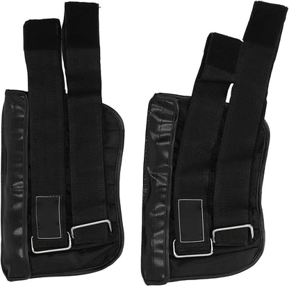 Ankle Weights, 1 Pair 1‑6kg Adjustable Ankle Wrist Weights Tight Wrist Weight Sandbags for Fitness Workout Sports for Men Women