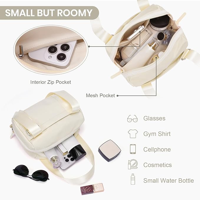Mini Gym Bag Small Duffle Bags Tote for Women Pink Workout Bag Lightweight for Weekender Travel Sports Yoga Fitness