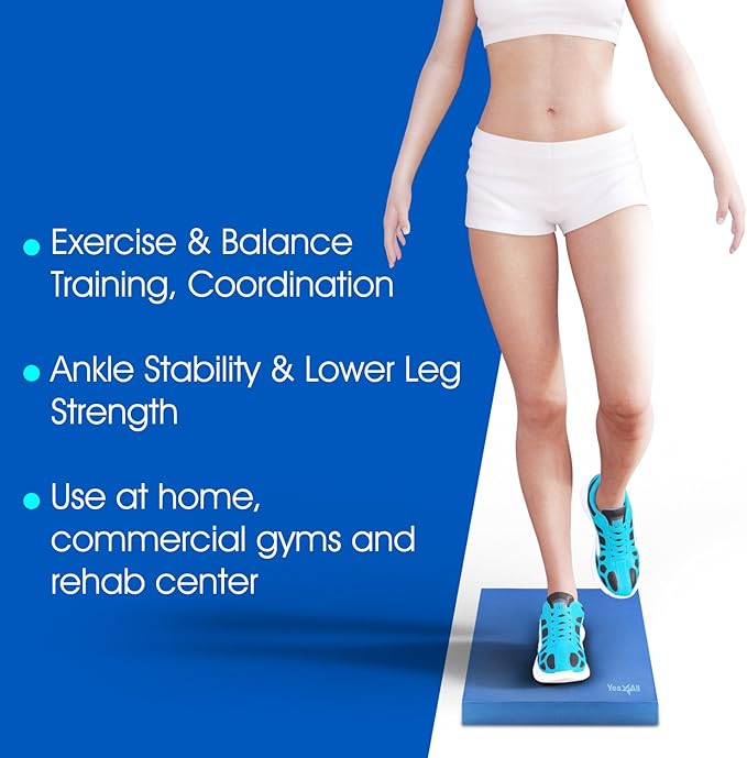 Yes4All BME4 Balance Pad, X-Large, Blue