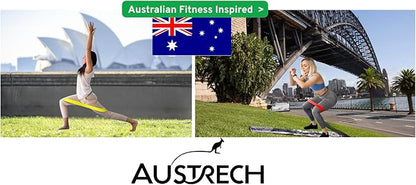 Exercise Resistance Bands for Working Out Set of 5 for Women and Men, Stretch Bands for Exercise, Physical Therapy, Arms Legs Booty Workout, Stretching, Home Fitness
