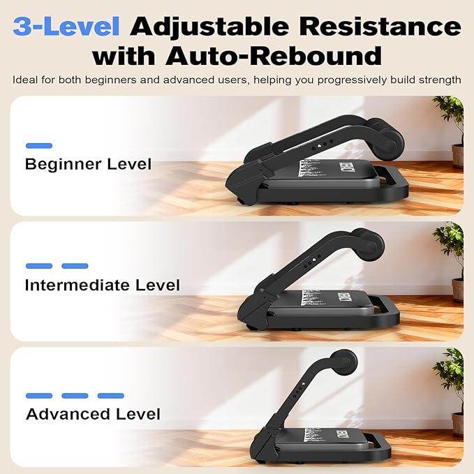 DERACY Sit Up Exercise Equipment, Adjustable Ab Machine, Multi-Functional Sit Up Machine, Ab Workout Equipment, Ab Trainer Machine for Women Men
