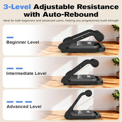 DERACY Sit Up Exercise Equipment, Adjustable Ab Machine, Multi-Functional Sit Up Machine, Ab Workout Equipment, Ab Trainer Machine for Women Men