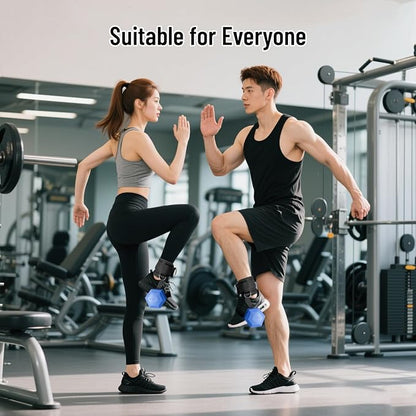 Dumbbell Foot Attachment for Leg Workout, Extension Monkey Foot Dumbbell Attachment Straps for Gym Trainer and Beginners Dumbbell Ankle Strap for Fitness Training