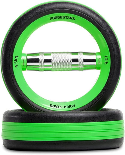 Dumbbell Weight Plates –Dual Purpose Ergonomic Fitness Equipment, Multifunctional Design for Strength Training, Full Body Workouts and Home Gym
