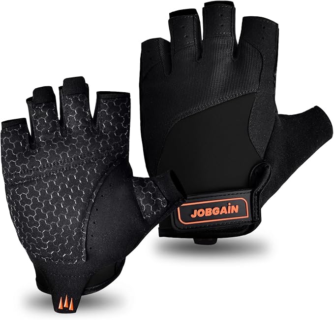 Workout Gloves for Women and Men, Breathable Weight Lifting Gloves, Grip & Shock Absorption, Full Palm Protection, for Gym Exercise, Fitness, Training & Cycling