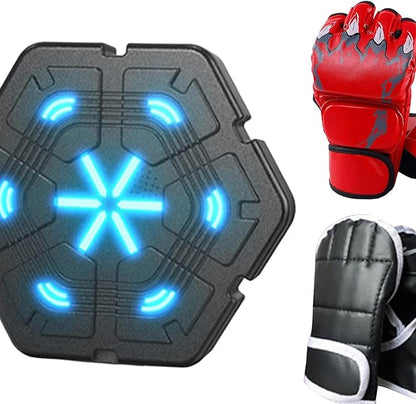 1 Boxing Electronic Music Punching Mounted Reaction Target Comfortable Material Suitable for Home Fitness Adults Children Indoor Exer