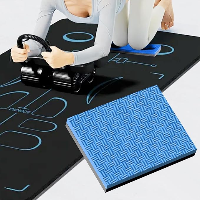 Colaxi Exercise Balance Pad Foam Pad for Exercise Yoga Mat Reusable Strength Training Knee Pads Balance Cushion for Home Gym Pilates