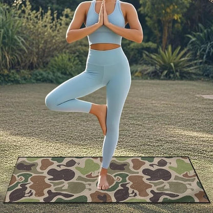 Bulopul Duck Hunting Camo Car Seat Towel Cover After Gym Workout Running Swimming Automotive Accessories for Girly Women Non-Slip Sweating Car Seat Cover
